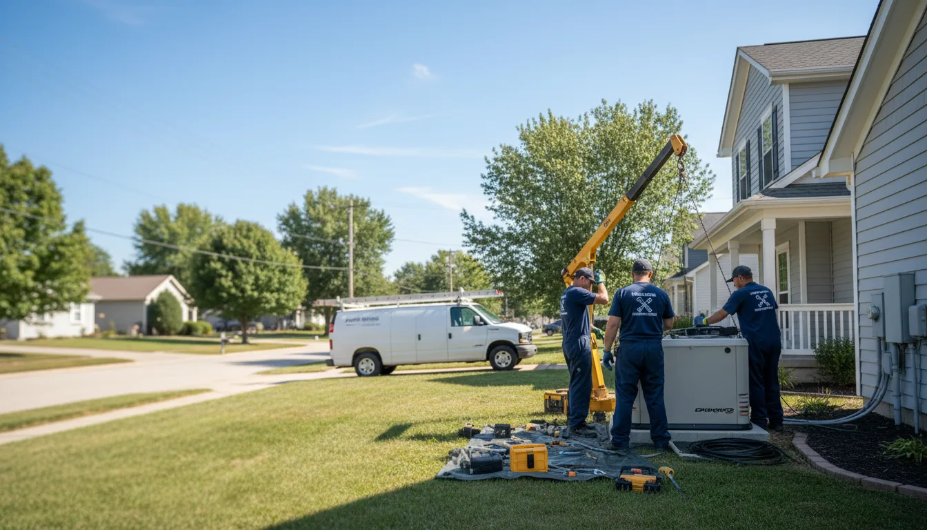 Generator Installation in Fairmont, NE near me